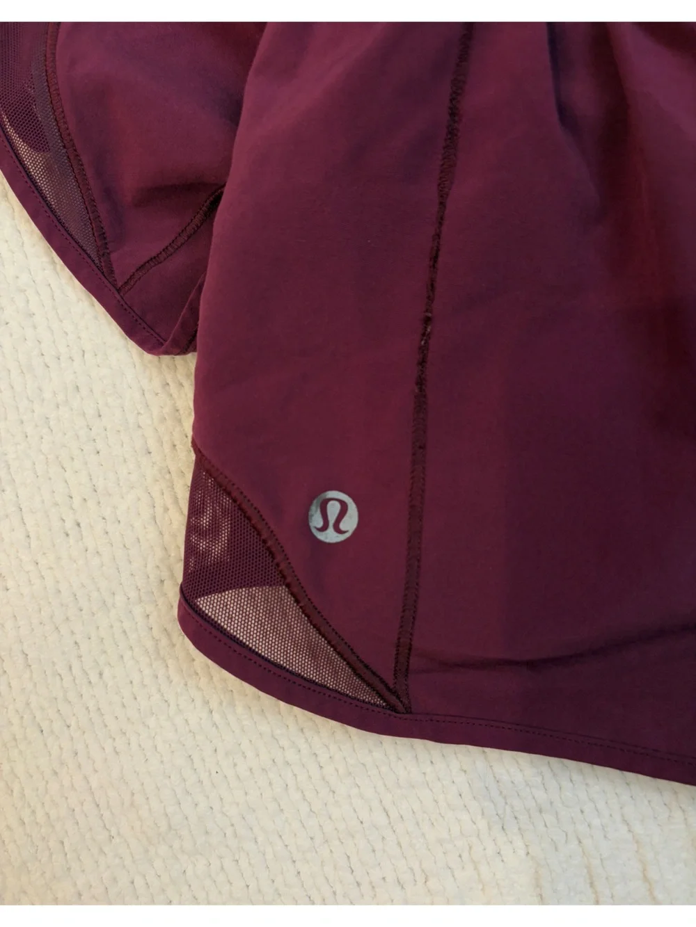 Lululemon Dark Purple Hotty Hot Shorts 🫧